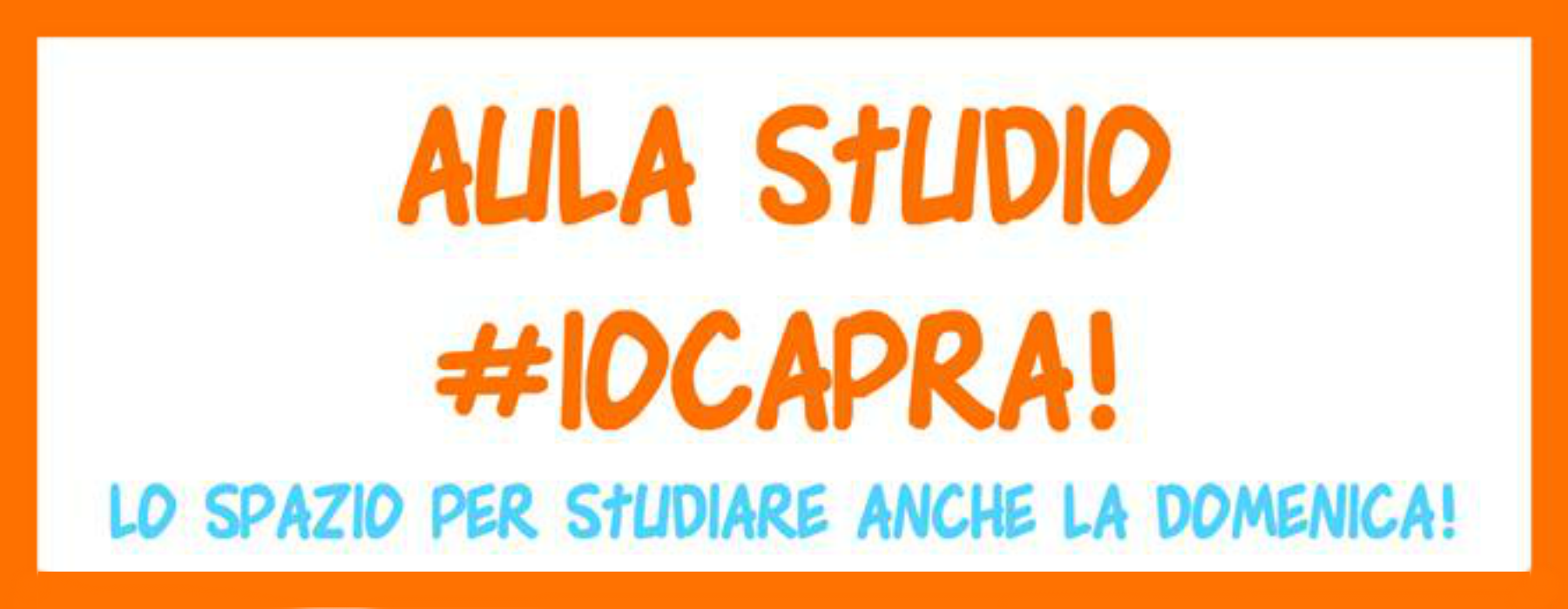 Aula studio #IOCAPRA