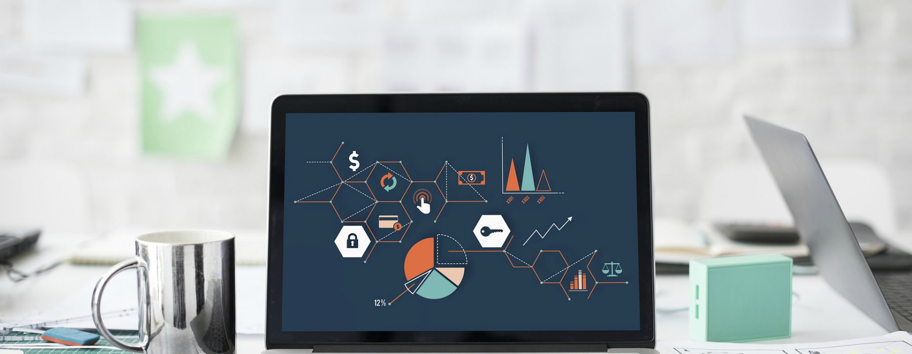 Progetto imprenditoriale su schermo Progetto imprenditoriale su schermo