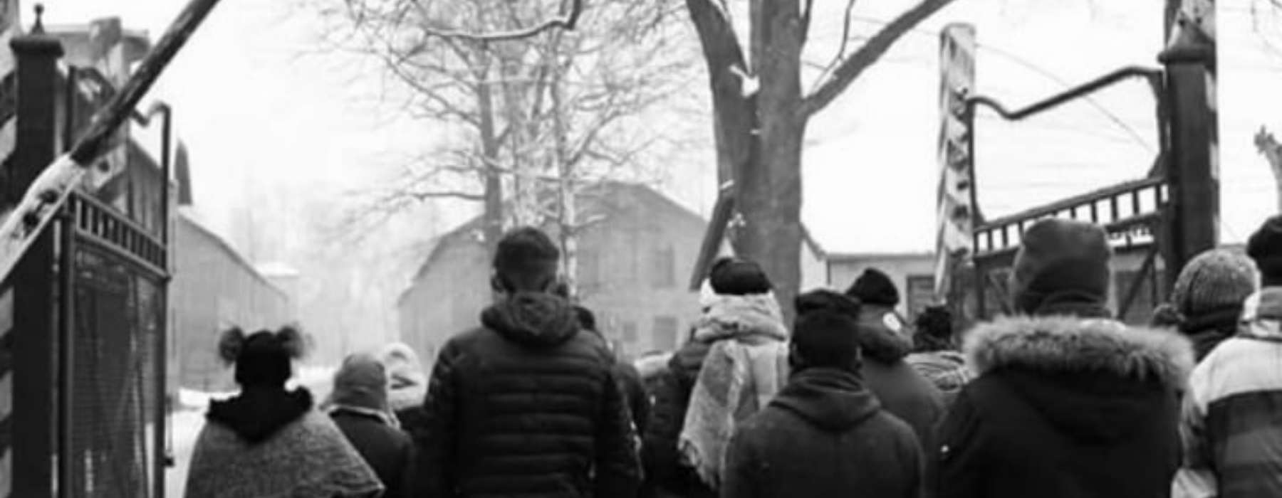 I ragazzi durante "Il treno della memoria"