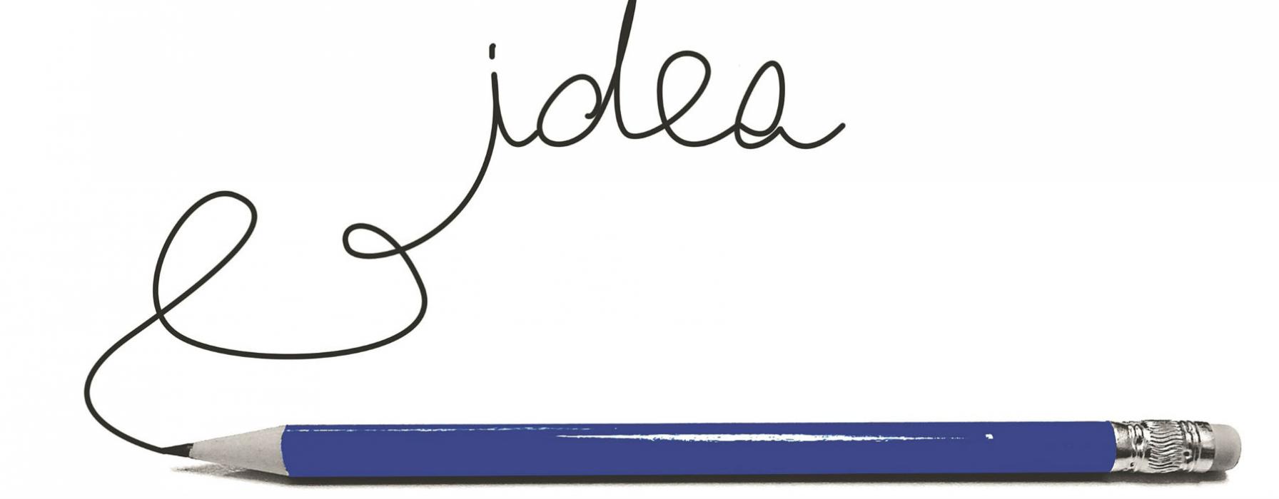 Foto del concorso: matita che scrive "idea"