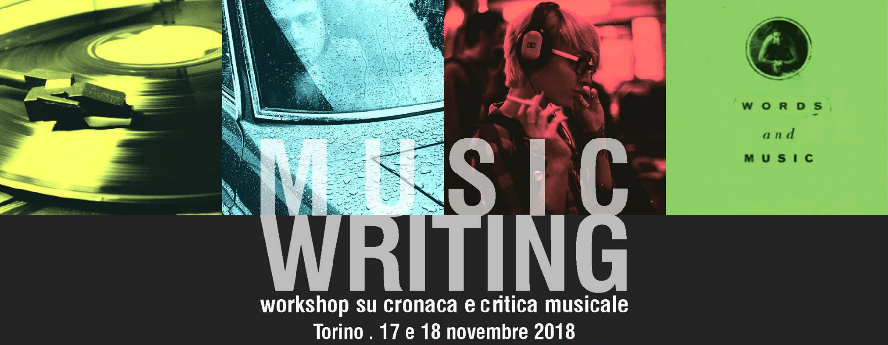 Locandina "Music writing"