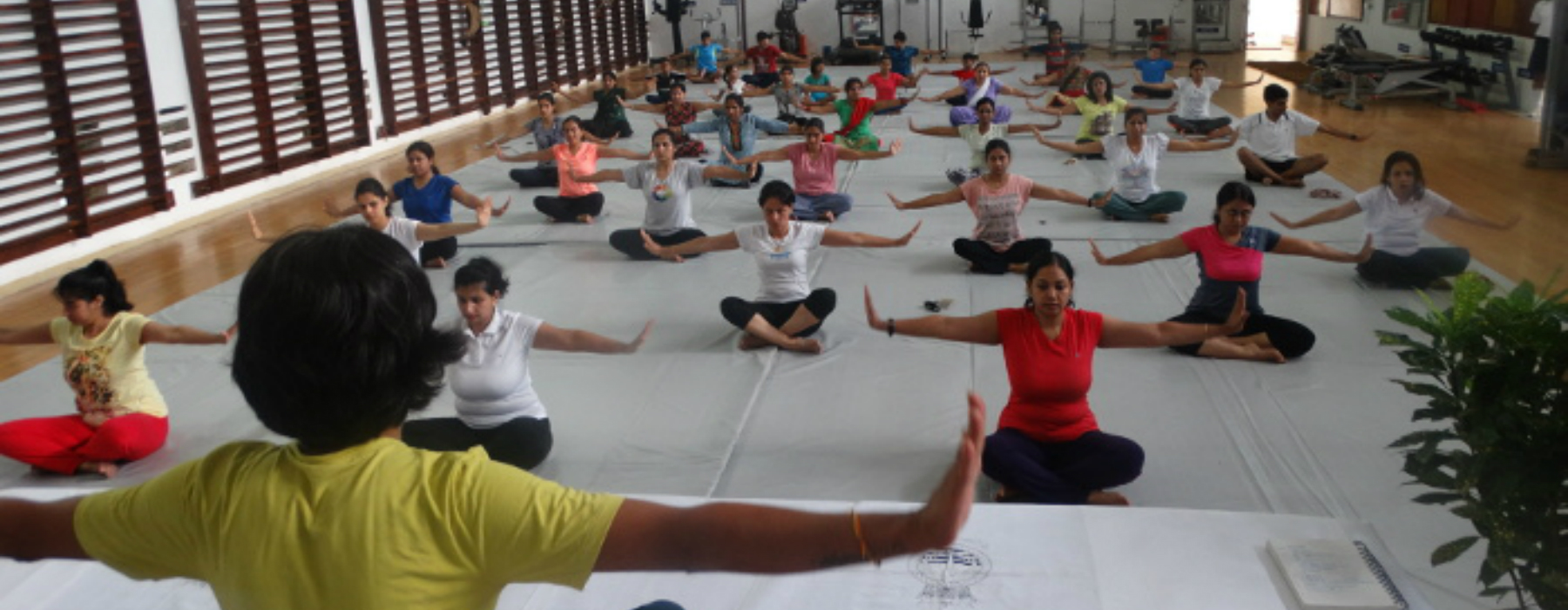 Lezione di yoga