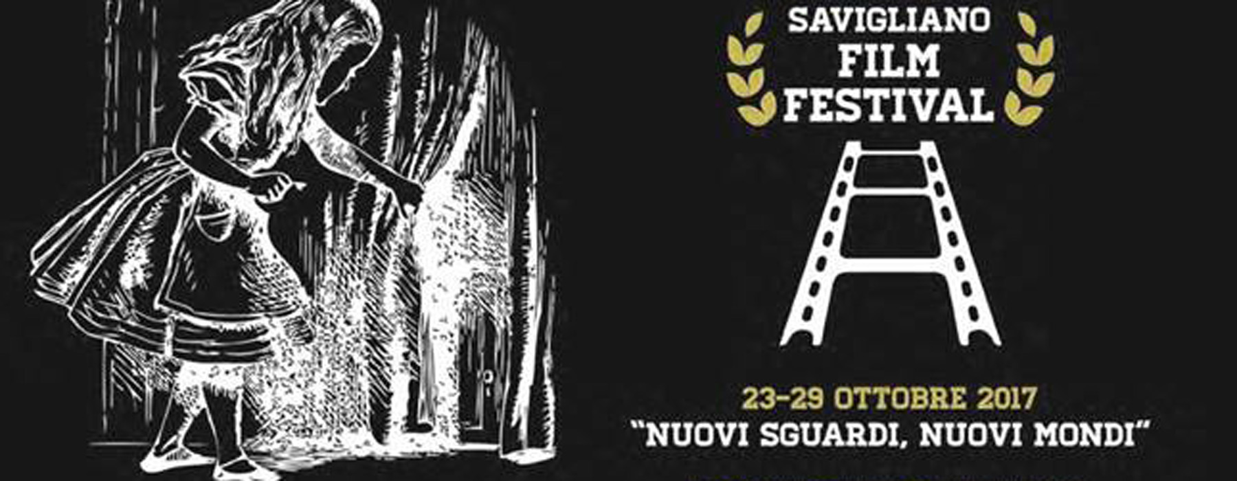 Locandina dell'evento con l'immagine di Alice nel Paese delle Meraviglie