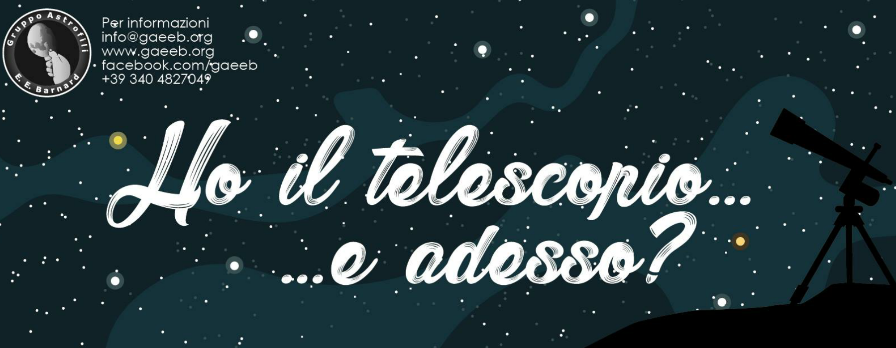 Locandina di Ho il telescopio... e adesso? Locandina di Ho il telescopio... e adesso?