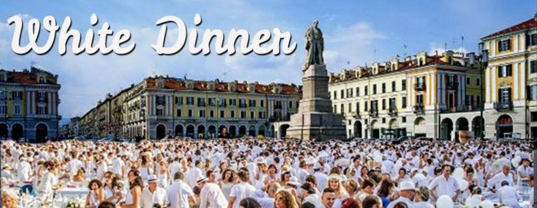 White dinner Cuneo